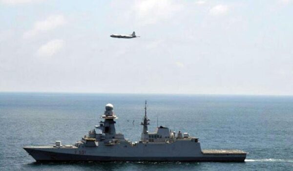 Nave italiana Fasan abbatte un drone nel Mar Rosso